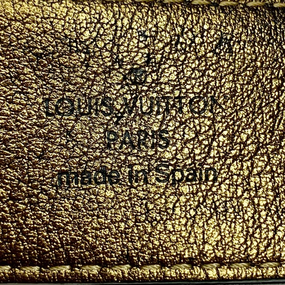 Louis Vuitton Black Satin Rhinestone Fleurs Runway Belt Limited/RARE 2010 COA - Picture 13 of 17